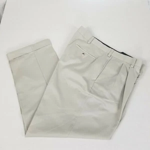 Savane Select Edition Light Khaki Cotton Dress Pants Size 38/30 - Picture 1 of 10
