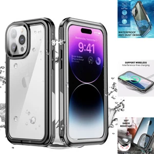 Mini Funda Impermeable Antigolpes Militar Para iPhone 12 13 14 Pro Max/12 13 - Imagen 1 de 19