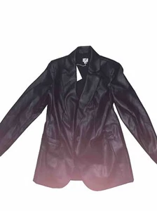 A New Day schwarze Jacke mit Kunstbuchstaben Xsmall - Bild 1 von 1