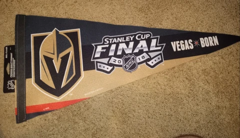 2018 Vegas Golden Knights Stanley Cup Final Pennant NHL Wincraft Vegas Born Cover