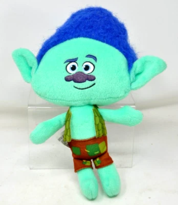 巨魔毛绒 BRANCH 可爱柔软玩具 12 英寸尖到脚孩之宝 Dreamworks 2016 — 第 1/2 张图片