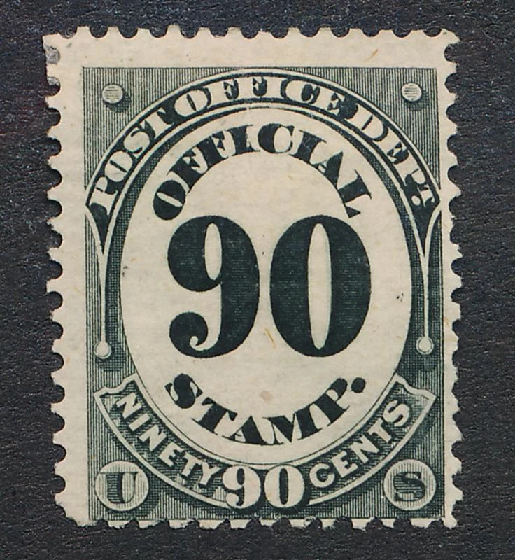 UNITED STATES (US) 056 UNUSED FINE+ NO GUM 90c OFFICIAL - Image 1 of 1