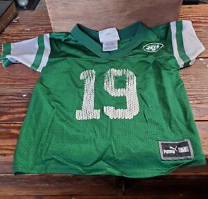 Vintage Kids New York Jets NFL Football Keyshawn Johnson Jersey Mesh Green VM