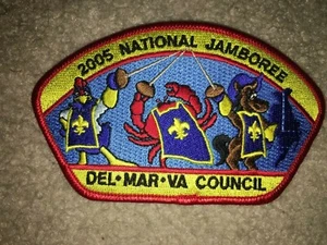 Boy Scout Del-Mar-Va Maryland Virginia Council JSP 2005 National Jamboree Patch - Picture 1 of 1