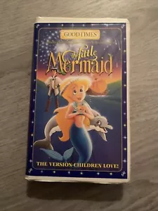 The Little Mermaid (VHS, 1992) Good Times Video (Rare) Hard to Find - Picture 1 of 3
