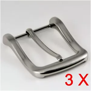 3 X Dornschnalle Gürtelschnalle für 3,8 cm Wechselgürtel KLC-722 2,66 €/St. - Bild 1 von 2