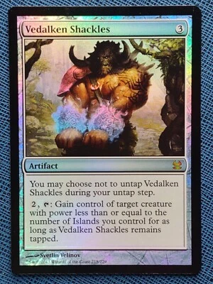 MTG 1x FOIL Vedalken Shackles NM Modern Masters 2013 Magic - Image 1 of 2