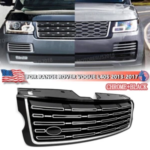 For Range Rover Vogue L405 2013-2017 Chorme Trim 2023 Style Front Upper Grille - Picture 1 of 16