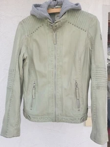 Lederjacke Gipsy mintgrün Gr. L - Bild 1 von 13