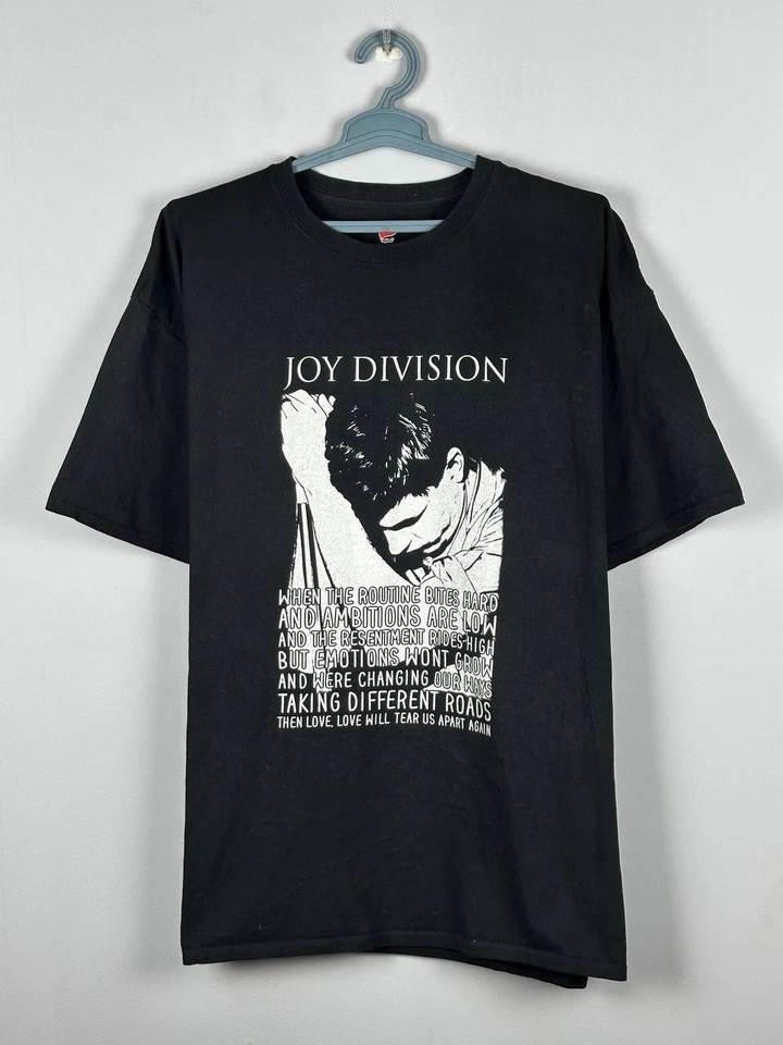 Camiseta Vintage Joy Division Ian Curtis Gráfica Banda Talla XXL Foto 1 de 4
