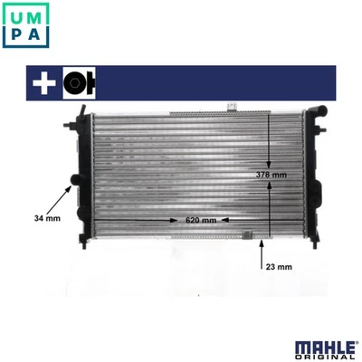 RADIATOR ENGINE COOLING CR 438 000S FOR VAUXHALL CALIBRA CAVALIER/Mk/III  OPEL - Image 1 of 4