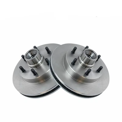 Juego de rotor de freno de disco delantero de 2 piezas para Chevy C2500 95-98 y 2500 96-02, GMC C2500 Foto 1 de 4
