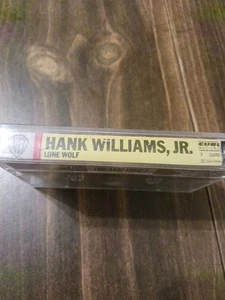 HANK WILLIMANS JR LONE WOLF CASSETTE TAPE 90s Country Curb Records - Picture 1 of 7