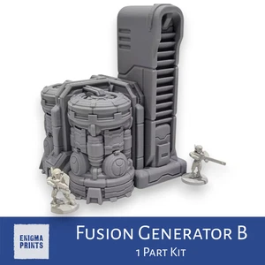 Fusion Generator B | Ethereal Dominion | Tau Terrain Scenery for Wargaming - Picture 1 of 7