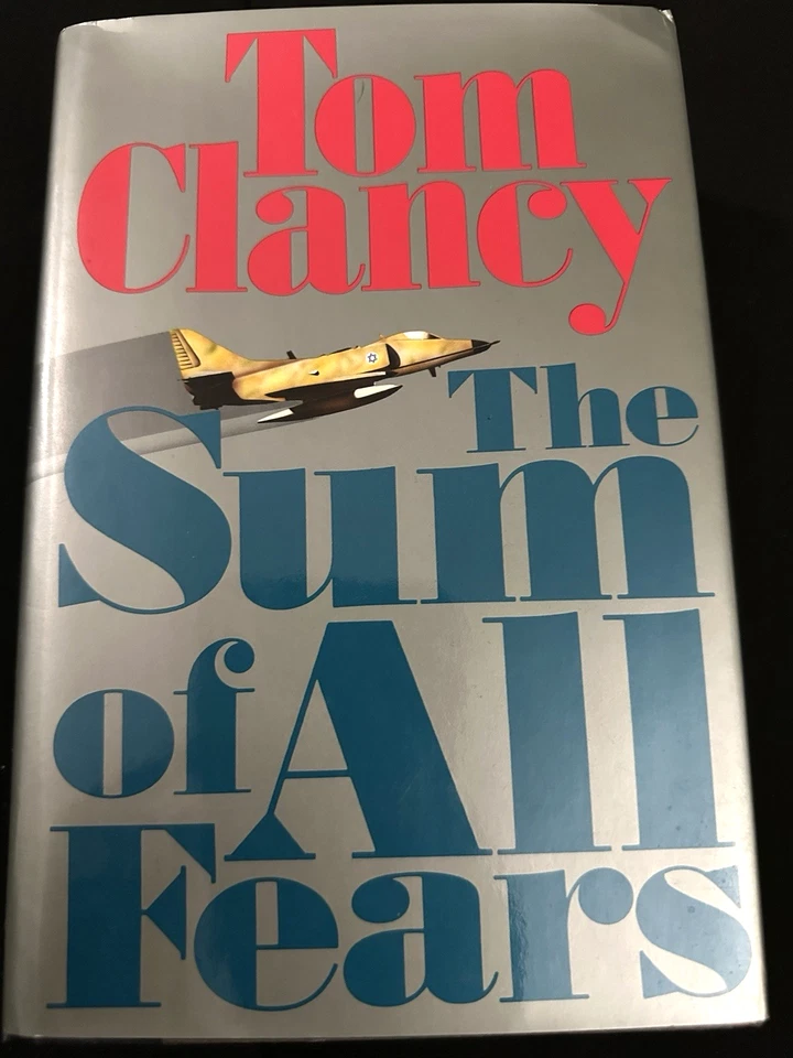 Tom Clancy Hardcover Book The Sum Of All Fears Jack Ryan 1st Edition with Jacket Foto 1 de 4