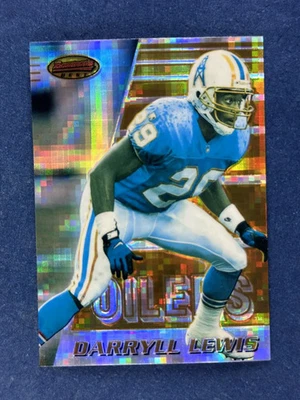 1996 Bowman's Best Atomic Refractor #133 Darryll Lewis Houston Oilers - Image 1 of 2