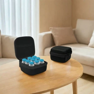 EVA 9 Vials Storage Case Large Capacity Essentials Oil Case Travel - Picture 1 of 17