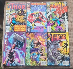 Mighty Thor #414 #433 #466 Thor #494 #496 #497 DeFalco Deodato Ellis VINTAGE - Bild 1 von 7