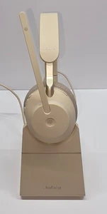 Jabra Evolve2 65, Stereo Bluetooth Headset, Kopfhörer - Beige. Leicht beschädigt - Afbeelding 1 van 6