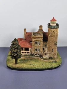 Danbury Mint Old Mackinac Point Light Mackinaw City MI Vintage Lighthouse - Picture 1 of 16