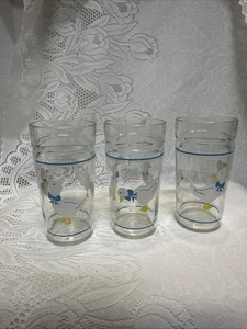Vintage Goose Geese 16oz Glasses Tumblers (3) - Picture 1 of 13