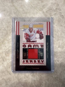 1996 Upper Deck Game Used Jersey Steve Yzerman Game Worn First Jersey NHL #GJ1 - Picture 1 of 4
