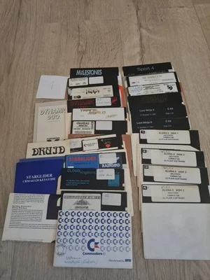 20 Original Disketten C64 Commodore 64 5,25" - Bild 1 von 3