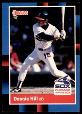 1988 Donruss Donnie Hill Baseball Cards #87