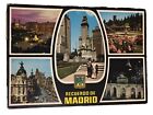 Recuerdo De Madrid Spain Postcard Vintage