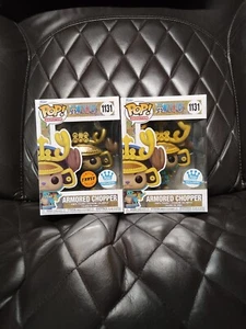 Funko Pop! One Piece Funko Excl Armored Chopper Chase & Common 1131 NOT MINT - Picture 1 of 12