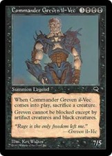 WOTC MtG Tempest Commander Greven il-Vec (R) EX