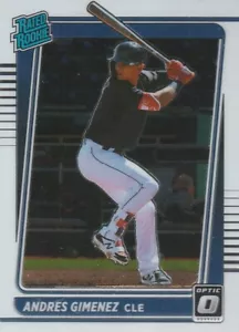 Donruss Optic Rated Rookie 2021 Andres Gimenez #53 - Foto 1 di 2