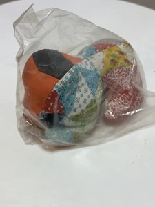 Vintage 1974 NIB 6” Brooklyn Doll Company Patchwork Puppy Carnival Midway Prize - Picture 1 of 11
