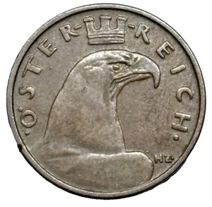 1929 Austria 1 Groschen Circulated Coin KM 2836 FREE SHIPPING - Picture 1 of 2