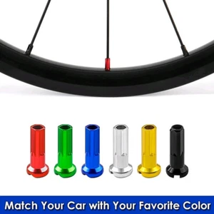 60 Piezas Mezcla de Pezones de Radios de Hierro 2mm para MTB Carretera BMX Bicicleta Piezas, - Imagen 1 de 17