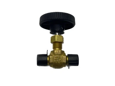 Новый старый запас Parker 1/4 «NPT латуни V-серии игольчатый клапан 4M4Z-V4LN-B - Изображение 1 из 4