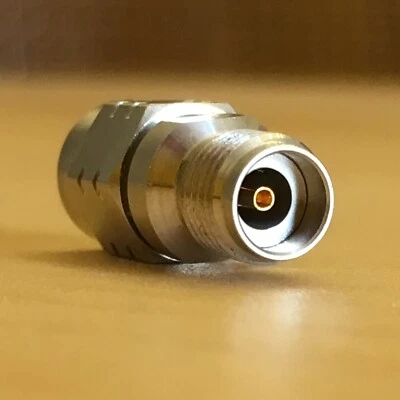 Echoic 2.92mm Female - 2.4mm Male Coaxial Adapter Connector 40GHz RF Microwave - Image 1 of 4