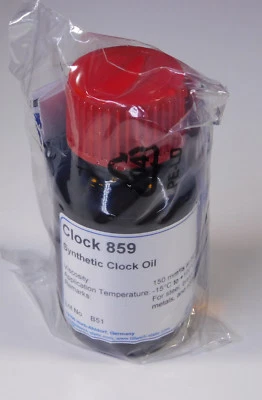 Etsyntha 859 Full Synthetic Clock Oil 50 ml Bottle Hermle Howard Miller Urgos