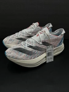 Adidas Adizero Prime X 2.0 Strung White Lucid Cyan Running Shoes Men’s Size 11.5 - Picture 1 of 14