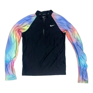 Girls Nike Spectrum Half-Zip Hydroguard size Medium 10/12 - Picture 1 of 3