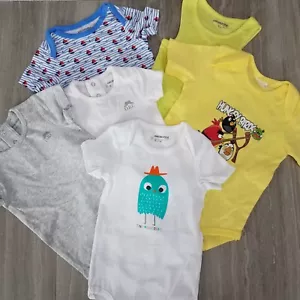NUEVO Orquesta Francia Bebé Niño 6-12 meses Conjunto Body Mangas Cortas Nuevo Sin Etiquetas - Imagen 1 de 7