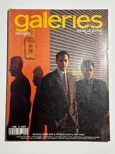 French GALERIES Magazine FEB/MAR 1989 N°29 80s ART Royalton Hotel Starck Schrage - Picture 1 of 14