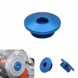 Blue CNC Engine Ignition Cover Plug Cap For 690 Supermoto SMC Enduro ABS 390 - Picture 1 of 7