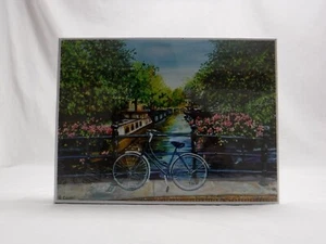 Rompecabezas de pintura de boca y pies artistas ciclismo por The Canal 1000 piezas NUEVO - Imagen 1 de 7