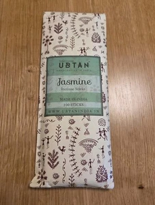Ubtan Jasmin Räucherstäbchen Hergestellt in Indien Handgerollt, Kohle GRATIS 100 Stäbchen - Bild 1 von 2