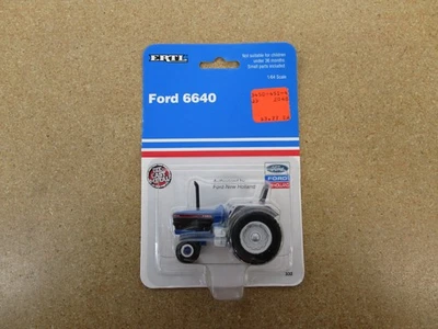 Ford New Holland 6640 tractor ERTL 1/64 diecast farm toy B14 Z - Image 1 of 4