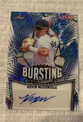 2025 Leaf Vivid Kevin McGonigle Auto 2/6 - Image 1 of 2