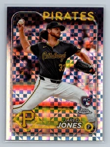2024 Finest #229 Jared Jones Checkerboard Refractors - Bild 1 von 2