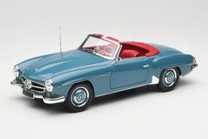 103037033 Mercedes 190 SL W121 Blue Minichamps 1/18 - Bild 1 von 8