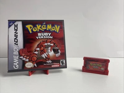 Pokemon Ruby Version (Game Boy Advance, 2003) AUTHENTIC/TESTED/CLEANED - Image 1 of 4